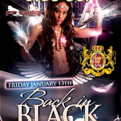 BACK IN BLACK FRIDAY AT CLUB JOI LA ANY COLOR YOU LIKE AS LONG AS IT'S BLACK!