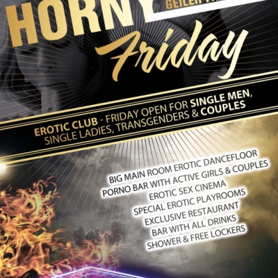 HORNEY FRIDAY @ EROXX