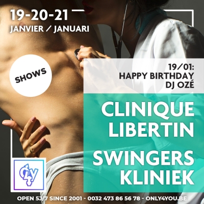 SWINGERS KLINIEK + HAPPY BIRTHDAY DJ OZE + APM PARTY ACTIVE