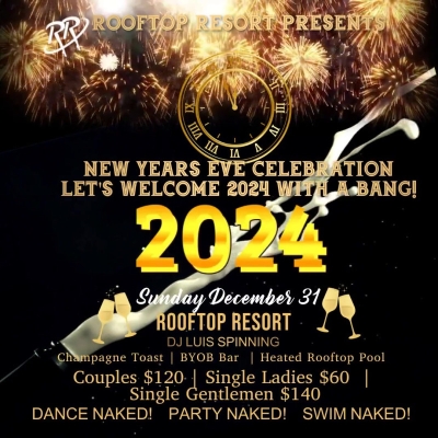 NEW YEARS EVE CELEBRATION AT THE ROOFTOP RESORT
