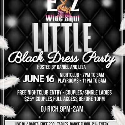LITTLE BLACK DRESS PARTY AT EYZ WIDE SHUT NIGHTCLUB