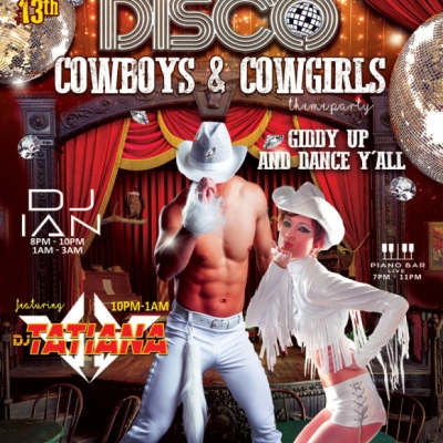 DISCO COWBOYS & COWGIRLS PARTY AT CALIENTE RESORT