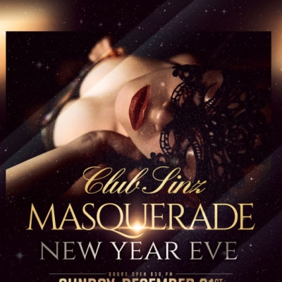 SINZ NEW YEARS EVE MIDNIGHT MASQUERADE SOLD OUT