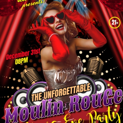 THE UNFORGETTABLE MOULIN ROUGE -NEW YEARS EVE CELEBRATION AT CLUB CHEMISTRY