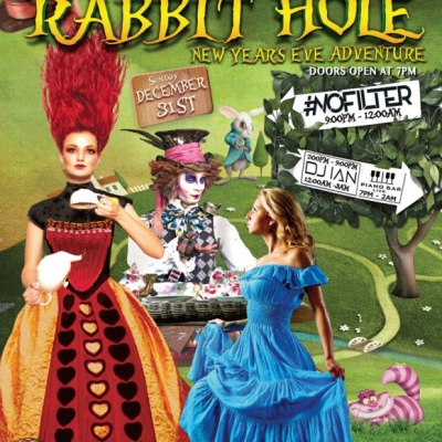 DOWN THE RABBIT HOLE - AN NYE ADVENTURE AT CALIENTE RESORT