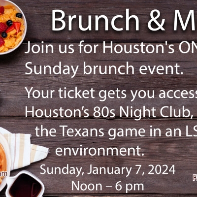 BRUNCH AND MUNCH - JANUARY AT ETRO NIGHTCLUB