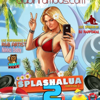 SPLASHALUHA 2.0 POOL PARTY BATHING SUITS OPTIONAL
