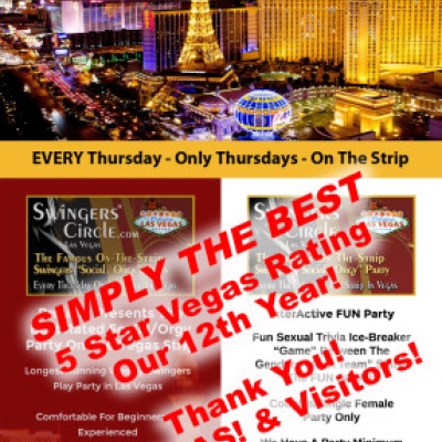 THE FAMOUS SWINGERSCIRCLE ON THE VEGAS STRIP-SOCIAL/ORGY-PARTY