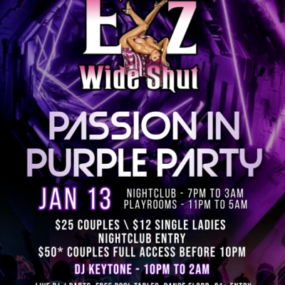 PASSION IN PURPLE PARTY AT EYZ WIDE SHUT NIGHTCLUB