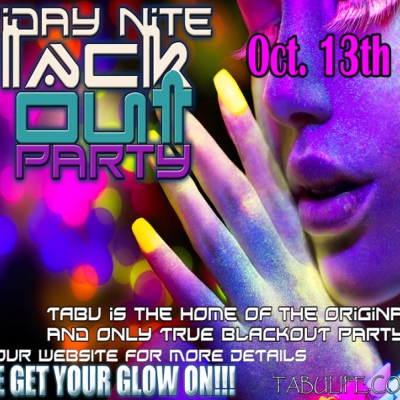 BLACKOUT FRIDAY IS BACK AT TABU