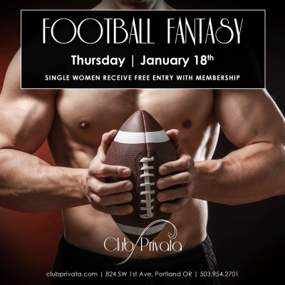 FOOTBALL FANTASY AT CLUB PRIVATA