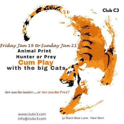 ANIMAL PRINT | HUNTER AND PREY PARTY AT CLUB C3