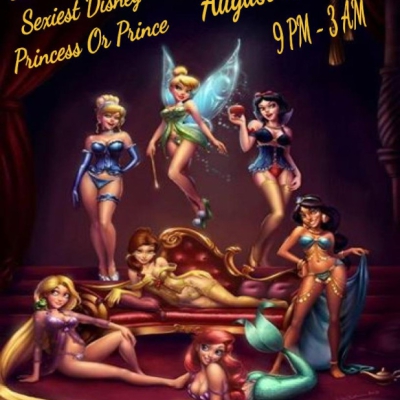 TKS FANTASY PARTIES PRESENTS DISNEY FAVORITE SEXY PRINCESS OR PRINCE PARTY