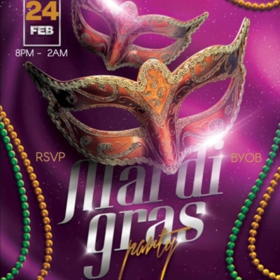 PLATINUM PINEAPPLES PRESENTS MARDI GRAS PARTY