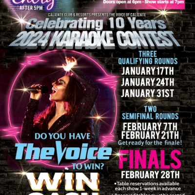 THE VOICE OF CALIENTE - SEASON 10 AT CALIENTE RESORT