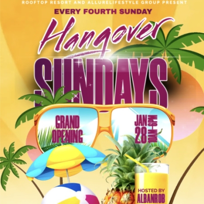 ALLURE LIFESTYLE SUNDAY AFTERNOON POOL PARTY AT THE ROOFTOP RESORT