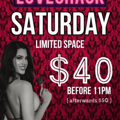 SWINGING SATURDAY AT THE FAMOUS LOVE SHACK 818