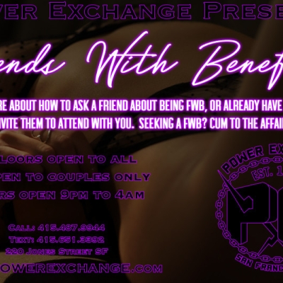 FRIENDS WITH BENEFITS FRIDAY