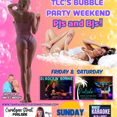 TLC BUBBLE PARTY PJS AND BJS AT PARADISE LAKES RESORT