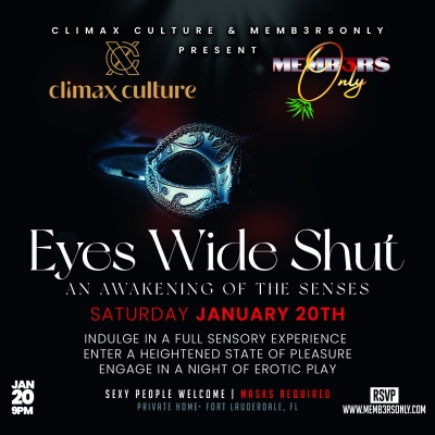 EYES WIDE SHUT...AN AWAKENING OF THE SENSES