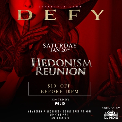 CLUB HEDO RE@ DEFY