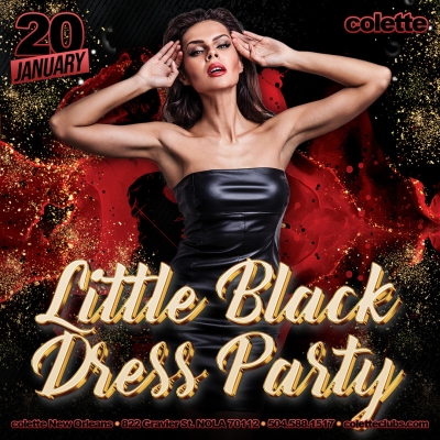 LITTLE BLACK DRESS (LBD) @ COLETTE NOLA