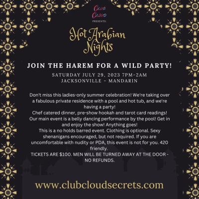 CLUB CLOUD SECRETS PRESENTS HOT ARABIAN NIGHTS