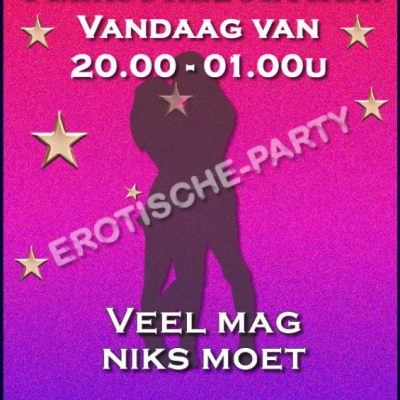 VRIJDAG 15 MAART 2024 EROTISCHE PARTY@CLUBPLEASURE2GET