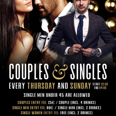 COUPLES & SINGLES NIGHT @ 2+2 CLUB