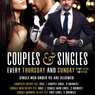 COUPLES & SINGLES NIGHT @ 2+2 CLUB