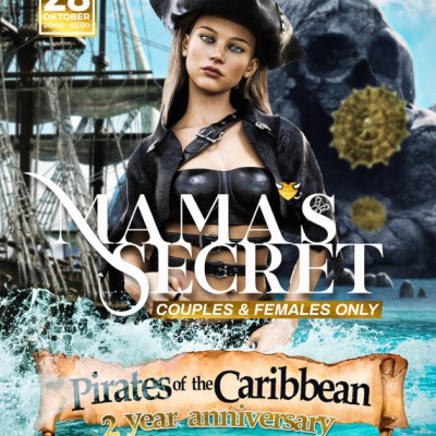 PIRATES OF THE CARIBBEAN MAMAS SECRET 2 YEAR ANNIVERSARY