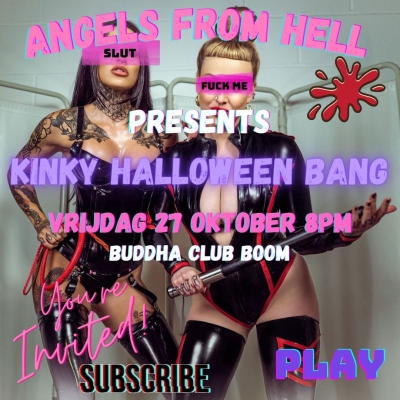 ANGELS FROM HELL KINKY HALLOWEEN