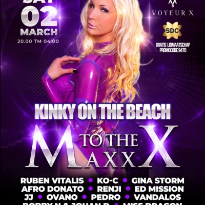 KINKY ON THE BEACH TO THE MAXXX 2 MAART