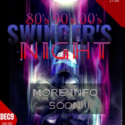 SWINGER’S NIGHT CLASSIC 80’S 90’S 00’S