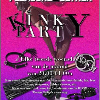 WOENSDAG 8 NOVEMBER 2023 KINKY-PARTY@CLUBPLEASURE2GETHER