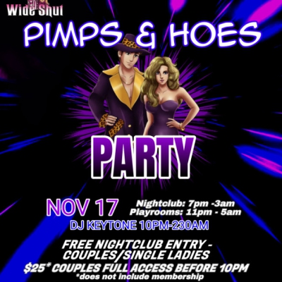 PIMPS AND HOES PARTY AT EYZ WIDE SHUT NIGHTCLUB