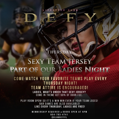 SEXY TEAM JERSEY @ DEFY